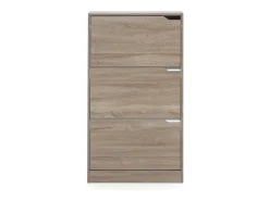 New VS Venta-stock Móveis para sapateira Angel 3 portas cor carvalho, para 18 pares Castanho