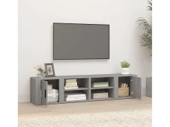 Online Móveis TV 2 pcs 80x31,5x36 cm derivados madeira sonoma PT437980 Cinzento