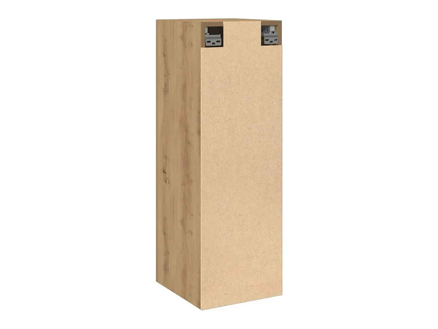 Online vidaxl Móveis TV 2 pcs 30,5x30x90 cm deriv. madeira carvalho artisiano Castanho