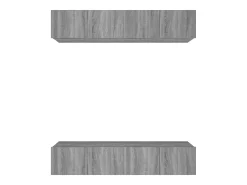 Móveis TV 4 pcs 80x30x30cm derivados de madeira sonoma PT981371^ Móvel De Tv
