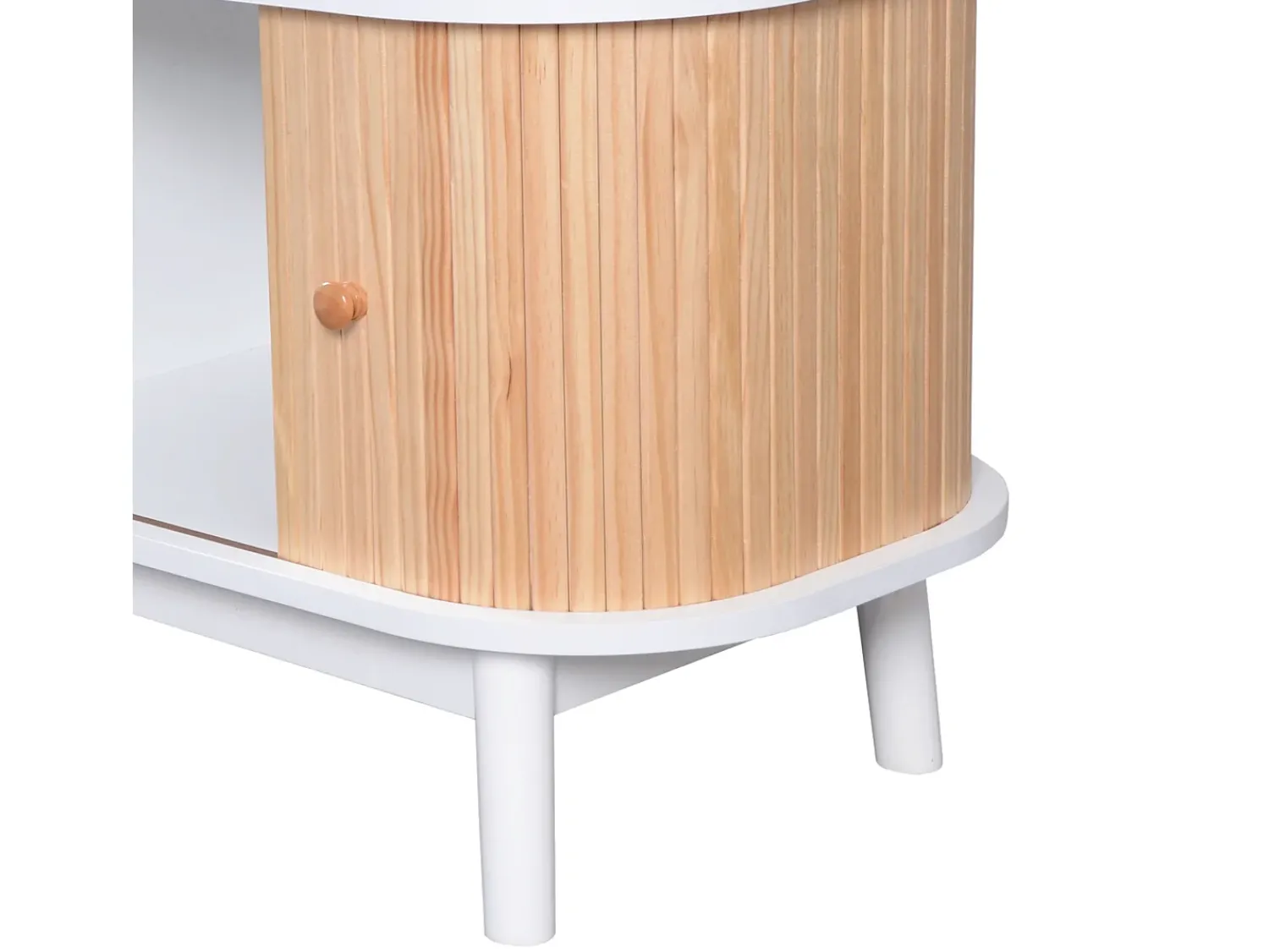 ModernLuxe Móveis TV 170cm em madeira maciça e rotin - 2 mesas e 2 portes - estilo campagnard - natural^ Móvel De Tv