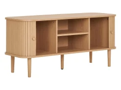 Móvel De Tv* Móveis TV Nikko, Castanho, 113x40x51,5 cm, Kendra Home Castanho chocolate