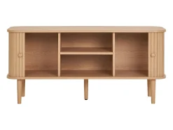 Móvel De Tv* Móveis TV Nikko, Castanho, 113x40x51,5 cm, Kendra Home Castanho chocolate