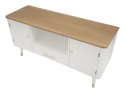 Móvel De Tv* Móveis TV VKH228, , 117x40x60 cm, Kendra Home Branco