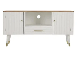 Móvel De Tv* Móveis TV VKH228, , 117x40x60 cm, Kendra Home Branco