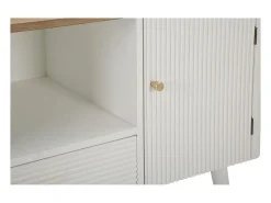 Móvel De Tv* Móveis TV VKH228, , 117x40x60 cm, Kendra Home Branco