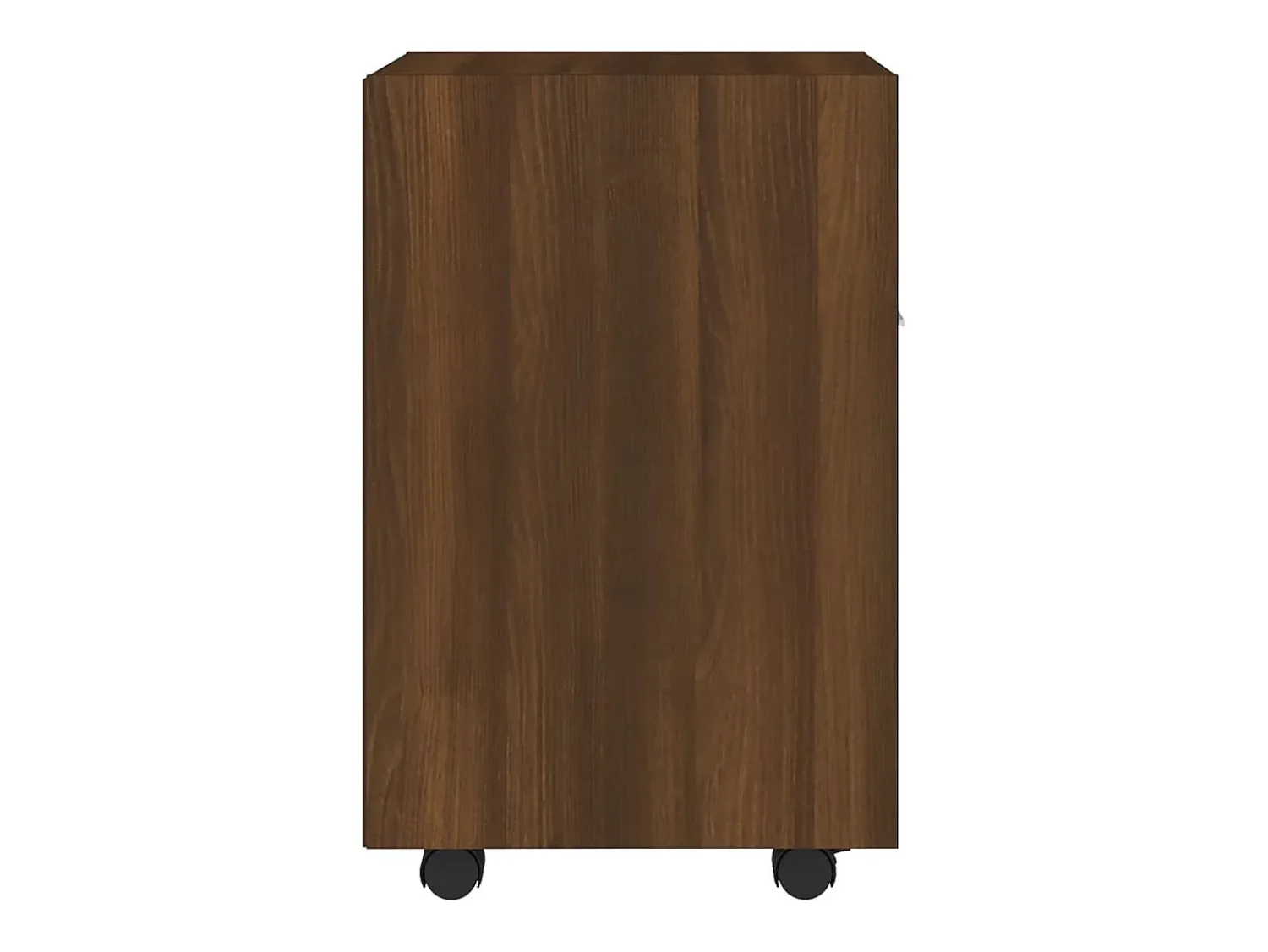 New vidaxl Móvel apoio rodas 33x38x60cm deriv. madeira carvalho castanho Natural claro