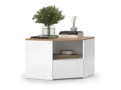 Móvel De Tv*Vicco Móvel baixo para TV /sonoma 68x68x50 wido Branco