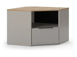Móvel De Tv*Vicco Móvel baixo para TV cinzento-bege 68x68x50 wido Taupe