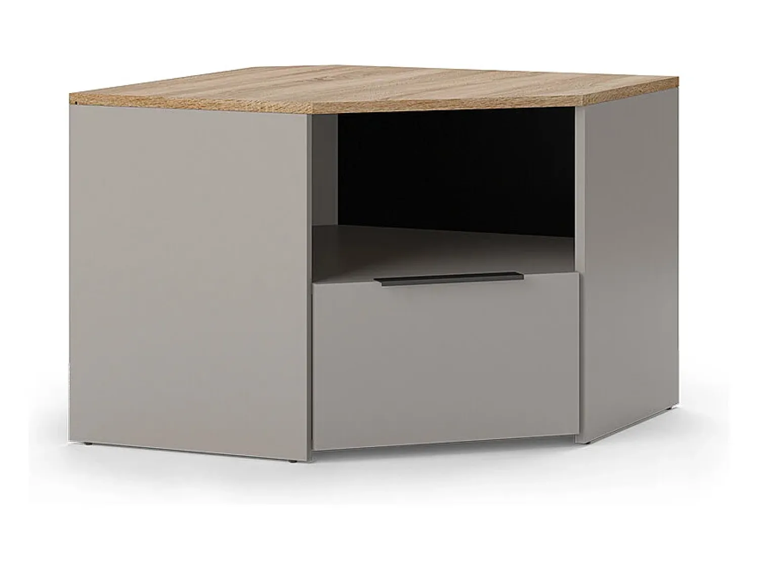 Móvel De Tv*Vicco Móvel baixo para TV cinzento-bege 68x68x50 wido Taupe