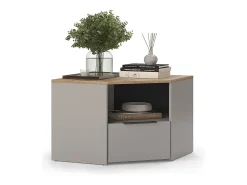 Móvel De Tv*Vicco Móvel baixo para TV cinzento-bege 68x68x50 wido Taupe