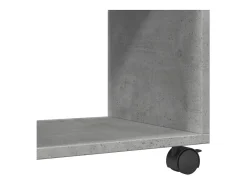 vidaxl Móvel c/ rodas 72x33x42,5 cm derivados madeira cimento^ Mesa De Apoio