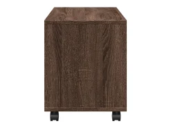 Mesa De Apoio|vidaxl Móvel c/ rodas 72x33x42,5cm derivados madeira carvalho castanho Natural claro