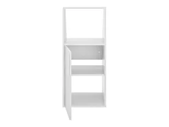 Clearance Vente-unique Móvel com inclinação 1 porta e 1 nicho ADEZIO Branco