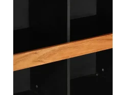 Biblioteca*vidaxl Móvel de apoio 85x33x107 cm madeira de acácia maciça Natural claro