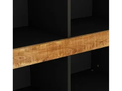 Online vidaxl Móvel de apoio 85x33x75 cm madeira de mangueira maciça Natural claro