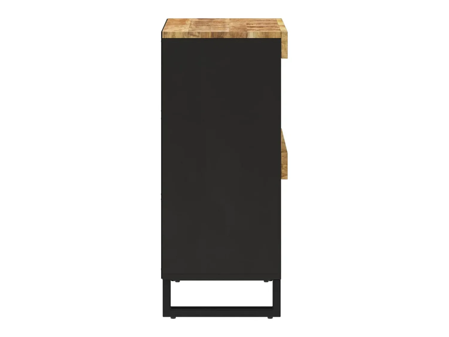 Online vidaxl Móvel de apoio 85x33x75 cm madeira de mangueira maciça Natural claro