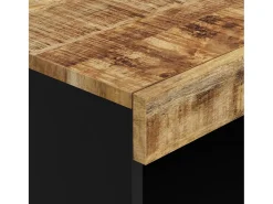 vidaxl Móvel de apoio 60x33x75 cm madeira de mangueira maciça^ Prateleira