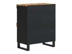 vidaxl Móvel de apoio 60x33x75 cm madeira de mangueira maciça^ Prateleira