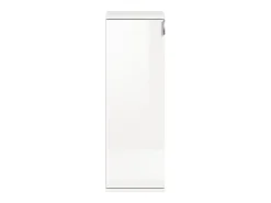Discount Meublorama Móvel de Armazenamento BODITE – 1 porta – laqueado – Compacto e moderno Branco