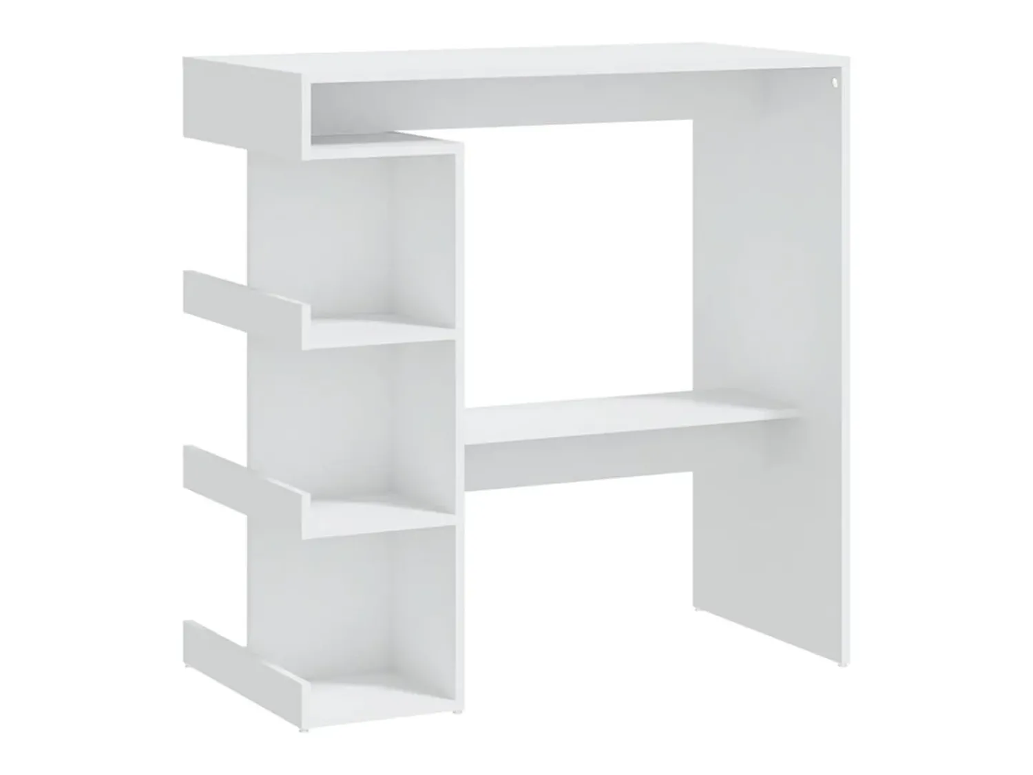Móvel De Bar* Móvel de bar c/ prateleiras derivados de madeira PT997197 Branco