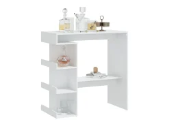 Móvel De Bar* Móvel de bar c/ prateleiras derivados de madeira PT997197 Branco