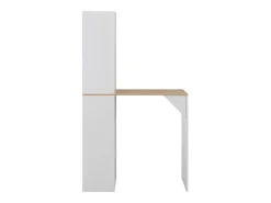 Móvel De Bar| Móvel de bar com armário 115x59x200 cm PT887525 Branco