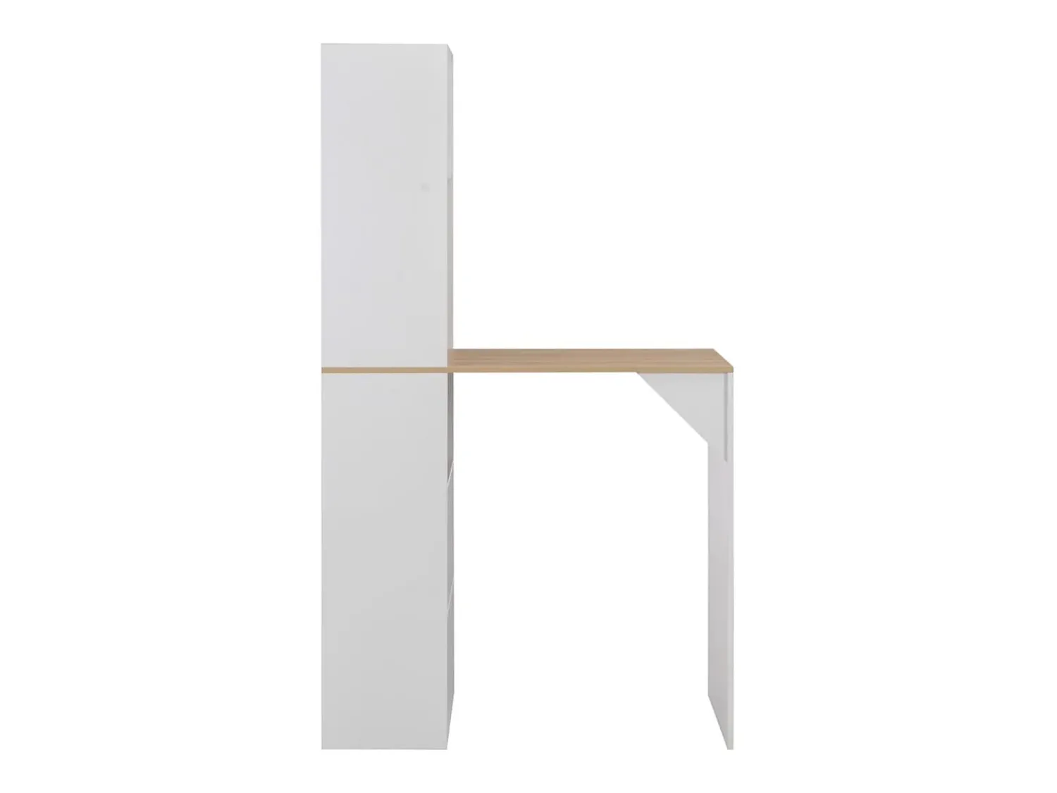 Móvel De Bar| Móvel de bar com armário 115x59x200 cm PT887525 Branco
