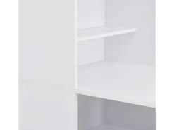 Discount Móvel de bar com armário 115x59x200 cm PT768851 Branco