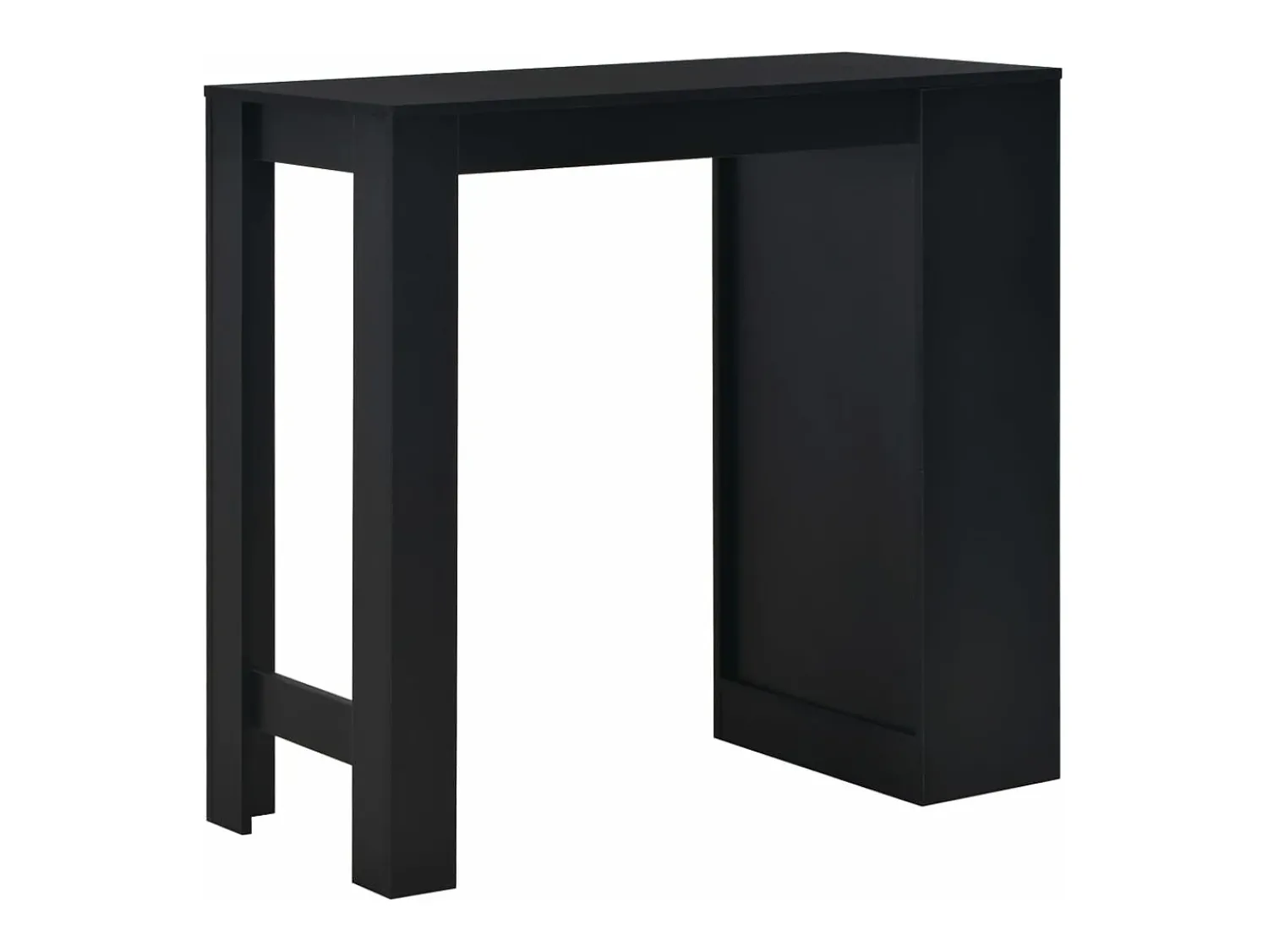 Móvel De Bar| Móvel de bar com prateleira 110x50x103 cm PT886447 Preto