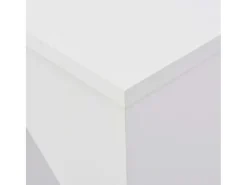 Discount Móvel de bar com prateleira movível 138x39x110 cm PT821582 Branco