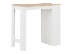 Móvel De Bar| Móvel de bar com prateleira 110x50x103 cm PT510349 Branco