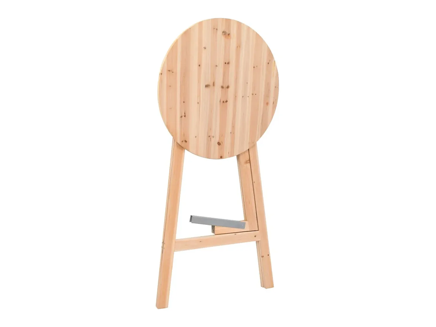 Móvel De Bar| Móvel de bar dobrável 78 cm madeira de abeto PT370660 Castanho
