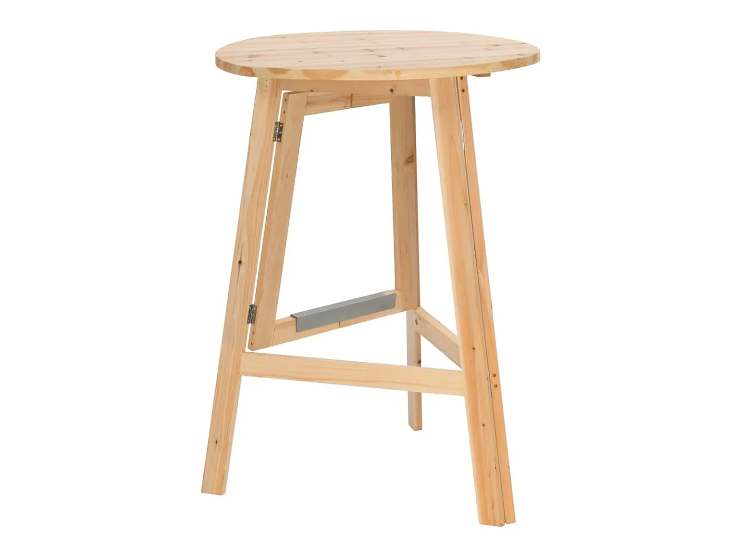 Móvel De Bar| Móvel de bar dobrável 78 cm madeira de abeto PT370660 Castanho