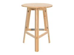Móvel De Bar| Móvel de bar dobrável 78 cm madeira de abeto PT370660 Castanho