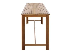 Móvel de bar em madeira de acácia maciça 150x70x105 cm PT294154^ Móvel De Bar