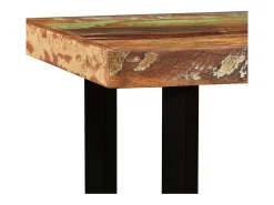 Móvel De Bar| Móvel de bar em madeira reciclada maciça 120x60x107 cm PT738940 Castanho