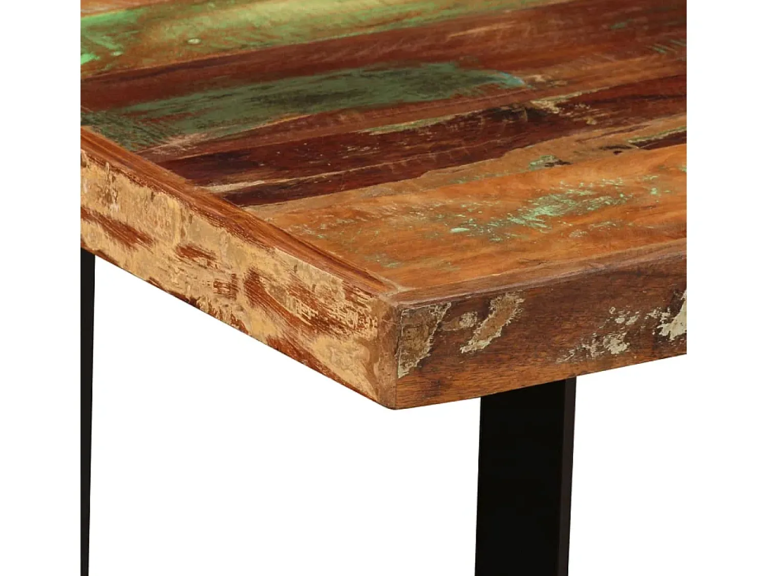 Móvel De Bar| Móvel de bar em madeira reciclada maciça 120x60x107 cm PT738940 Castanho