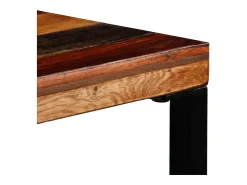 Móvel de bar em madeira recuperada maciça 70x70x106 cm PT732717^ Móvel De Bar