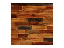 Móvel de bar em madeira recuperada maciça 70x70x106 cm PT732717^ Móvel De Bar
