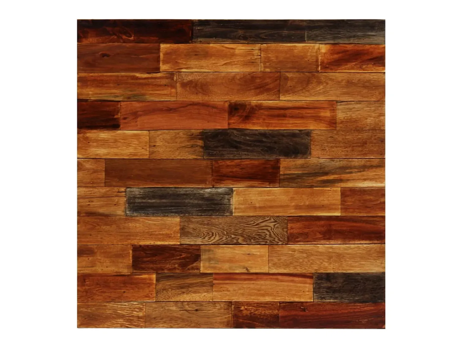 Móvel de bar em madeira recuperada maciça 70x70x106 cm PT732717^ Móvel De Bar