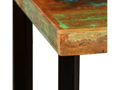 Móvel de bar em madeira recuperada maciça 60x60x107 cm PT694842^ Móvel De Bar