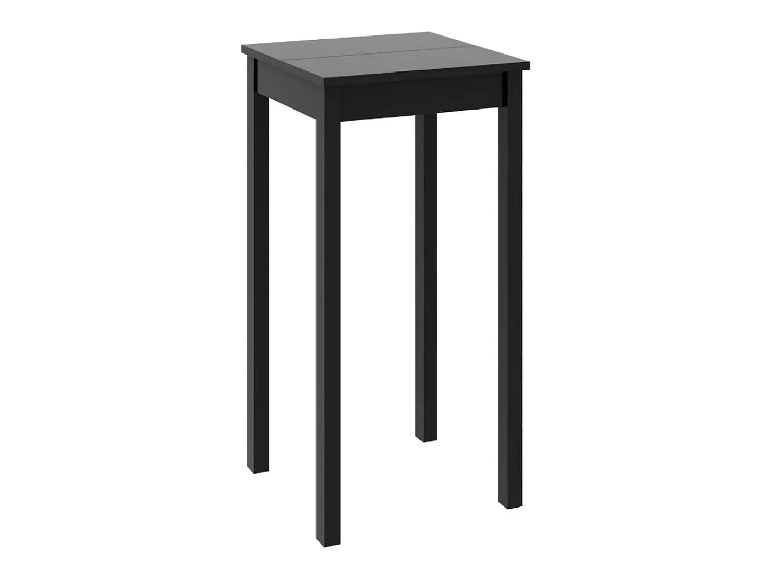 Online Móvel de bar em MDF 55x55x107 cm PT328085 Preto
