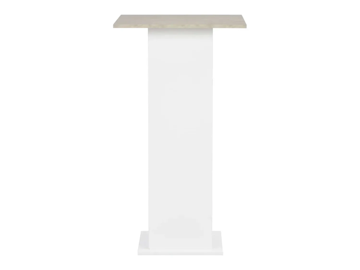 Móvel De Bar* Móvel de bar 60x60x110 cm e cinzento cimento PT379754 Branco