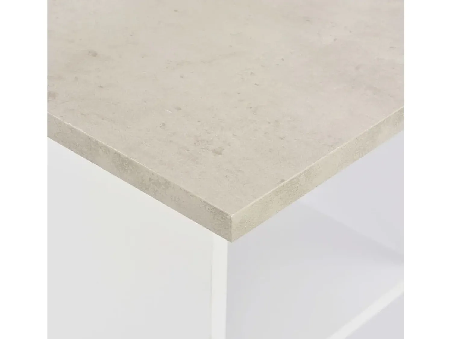 Móvel De Bar* Móvel de bar 60x60x110 cm e cinzento cimento PT379754 Branco