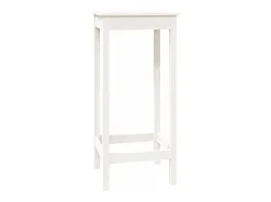 Móvel De Bar* Móvel de bar 50x50x110 cm madeira de pinho maciça PT305420 Branco
