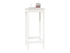 Móvel De Bar* Móvel de bar 50x50x110 cm madeira de pinho maciça PT305420 Branco