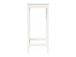 Móvel De Bar* Móvel de bar 50x50x110 cm madeira de pinho maciça PT305420 Branco
