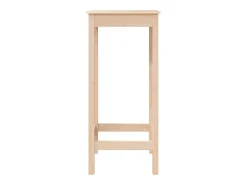 Móvel De Bar* Móvel de bar 50x50x110 cm madeira de pinho maciça PT632665 Castanho