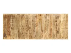 Móvel De Bar* Móvel de bar 180x70x107 cm madeira de mangueira áspera PT572349 Castanho